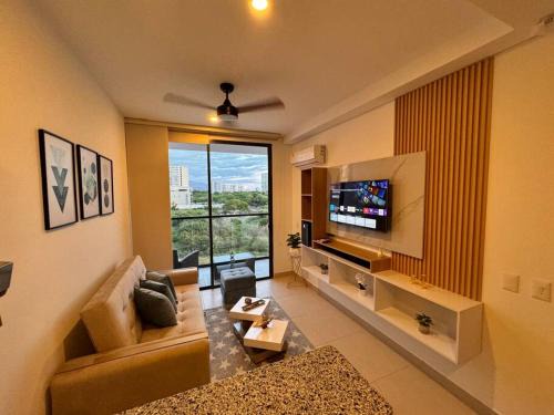 Santa Marta Apartment | Apartamento Celeste a Pasos del Mar y Aeropuerto