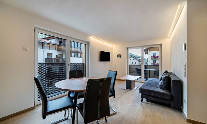 Resia Apartment | Apartment "Lamm 2" with Mountain View, Balcony & Wi-Fi