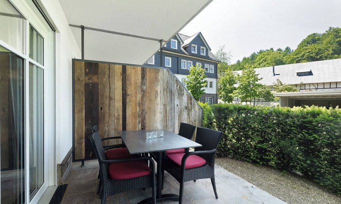 Schmallenberg Apartment | Apartment '1' with Private Terrace, Balcony and Wi-Fi