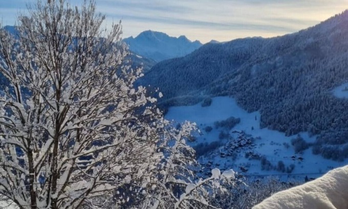 Doucy-Combelouviere Apartment | Apartment 5 ppl, balcony with a mountain view, close from ski slopes