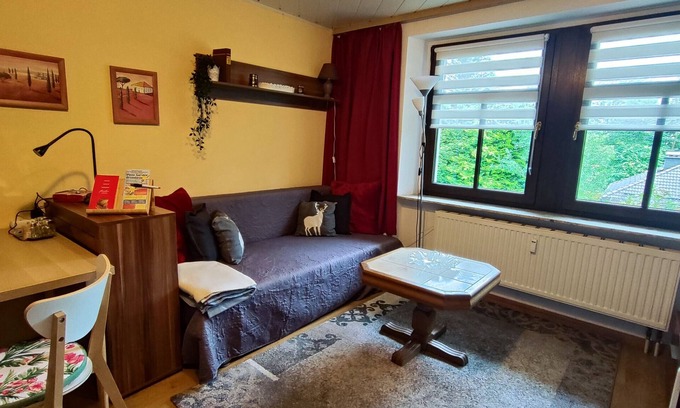 Gruenhain-Beierfeld Apartment | Apartment 'Ansimali Erdgeschoss' family and pet friendly