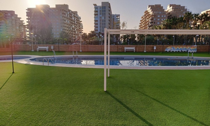 Marina d'Or Apartment | Apartment 'Apartamento Luz De Torremar' with Sea View, Wi-Fi and Air Conditioning