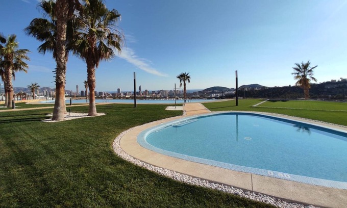 Finestrat Apartment | Apartment Casa Palmeras in Benidorm - 4 persons, 2 bedrooms