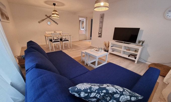 Ihlienworth Apartment | Apartment Elwetritsch EG at the North Sea