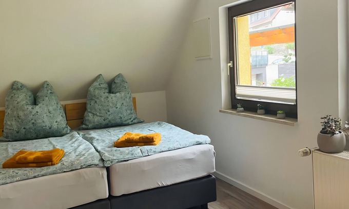 Wingerode Apartment | Apartment 'Gaßmann' with Shared Garden, Balcony and Wi-Fi