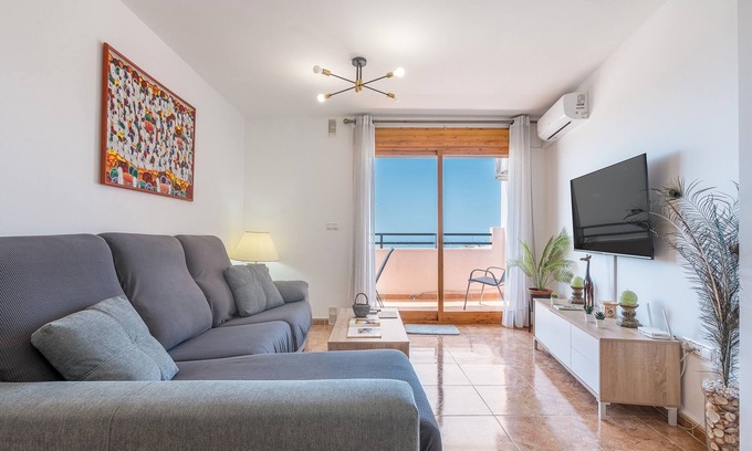 Polopos Apartment | Apartment 'Haza' with Sea View, Wi-Fi and Air Conditioning
