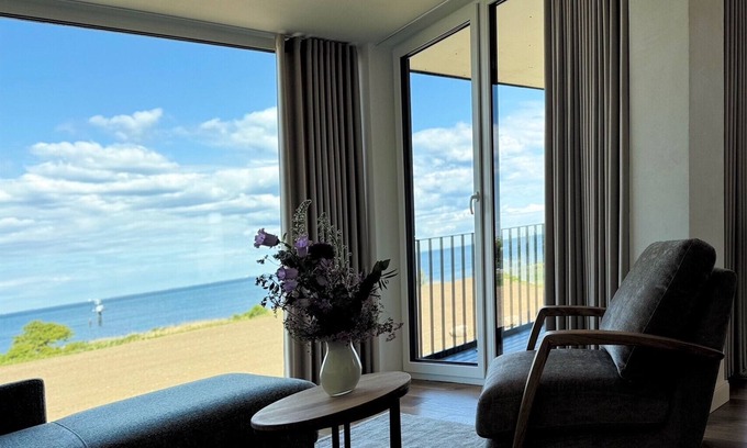 Marienleuchte Apartment | Apartment Heimathafen - sea view. Sauna. Exclusive.
