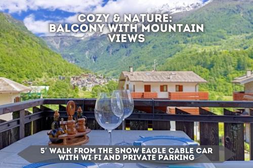 Chiesa in Valmalenco Apartment | Apartment in Semi Detached Villa - Near Ski Lift