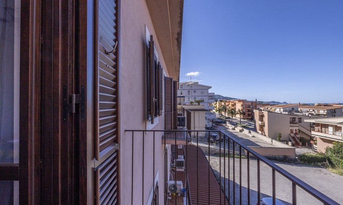 Piraino Apartment | Apartment "In Villa Domenica 8" with Sea View, Balcony & Wi-Fi