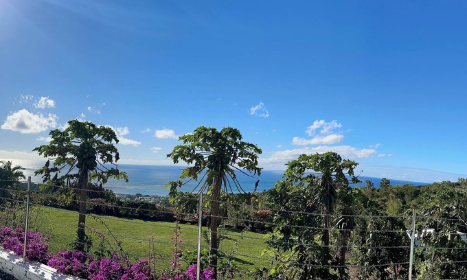 Rodrigues Island Apartment | Apartment in Montagne Charlot with a stunning view of the lagoon