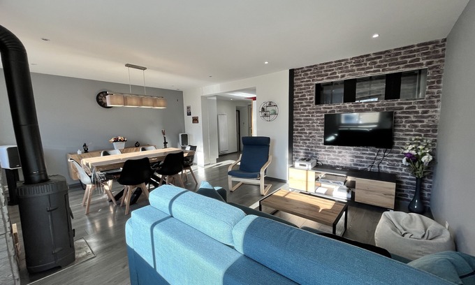 Barcelonnette Apartment | Apartment like a house 4 p 95 m2,3 bedrooms mountain view - outside access