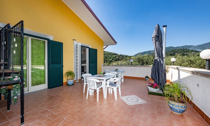 Patti Apartment | Apartment "Mare Natura" with Shared Terrace & Wi-Fi