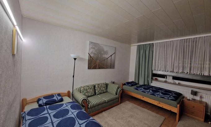 Bemerode Apartment | Apartment 'Messe Hannover' with Shared Terrace, Shared Garden and Wi-Fi