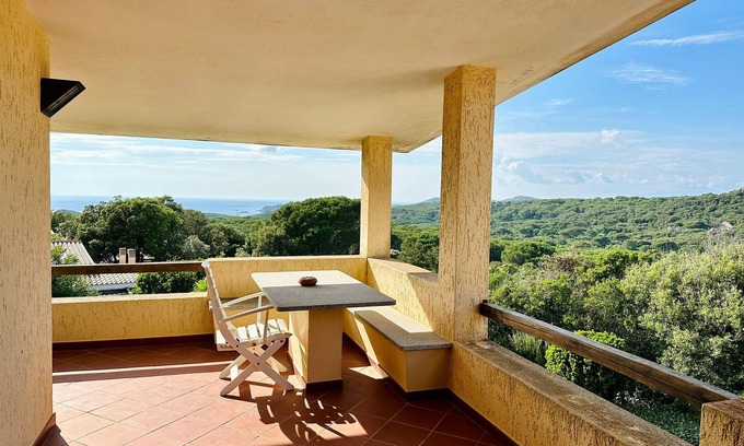 Rena Majore House | Apartment mit Zwei Schlafzimmern und Herrlichem Meerblick, Rena Majore, Sardegna