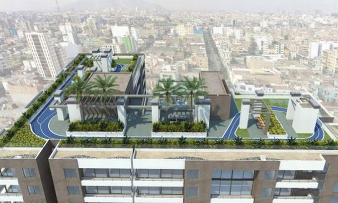 Lince Apartment | Apartment, spectacular Lima City view, GYM, POOL, PRIVATE PARK -LINCE
