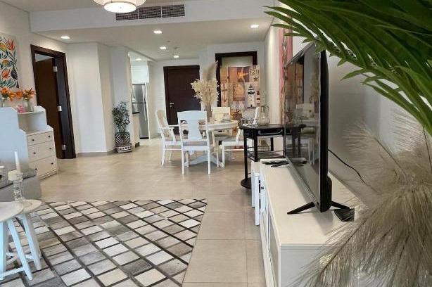 Doha Apartment | Apartment with a charming view of Viva Bahriya.