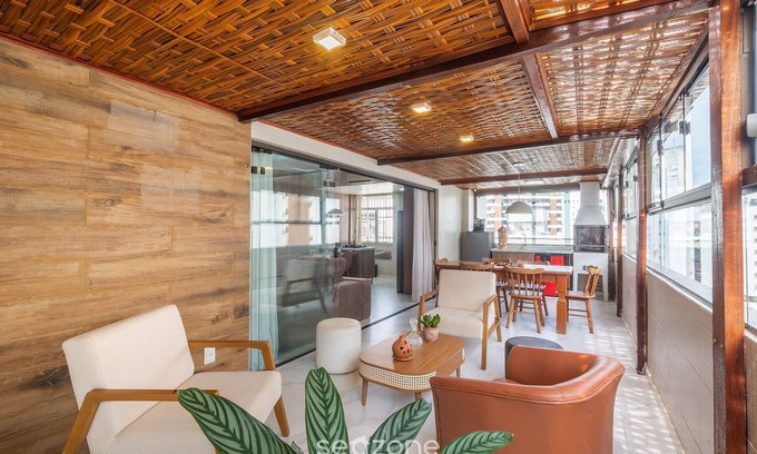 Jardim Apipema Apartment | Apartment With Balcony and Barbecue Cec0801