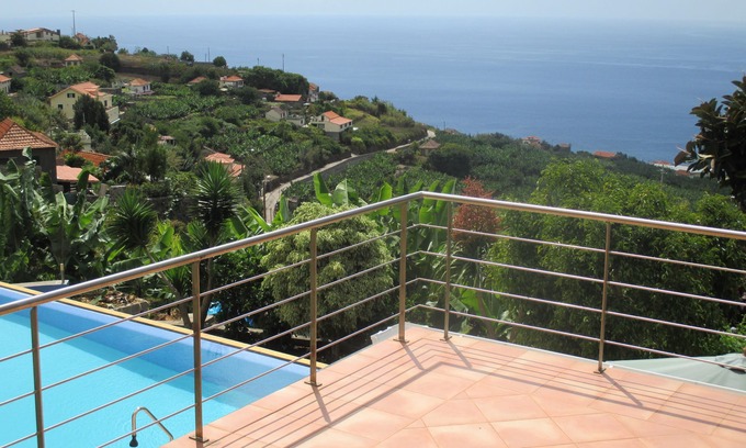 Arco da Calheta Apartment | Apartment with sunny south west location and sea view, scenic, large terraces