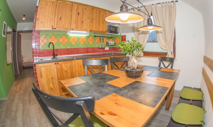 Kranjska Gora Apartment | APARTMENTS HELENA app no.4; Charming Julian Alps view from the balcony