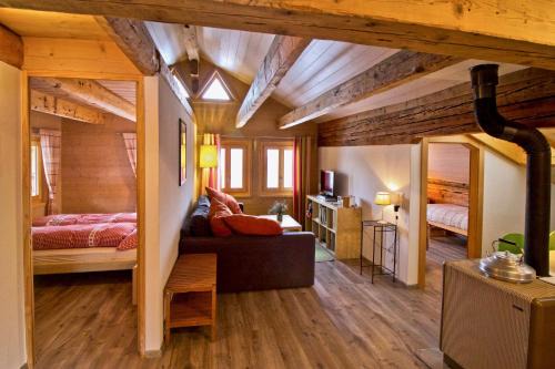 Vercorin Apartment | Appartement sous les combles - Chalet La Biolle - Vercorin