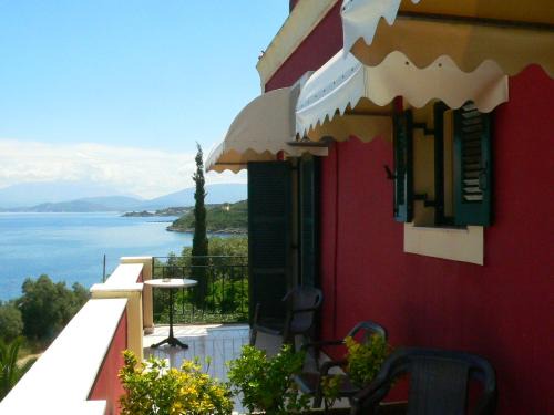 Apraos House | Apraos Bay Hotel In Kalamaki Beach, a nice view over the whole Apraos Bay