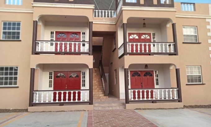 Enterprise Apartment | APT #2 - charming 2-bedroom apartment near beach-WiFi, AC in Christ Church