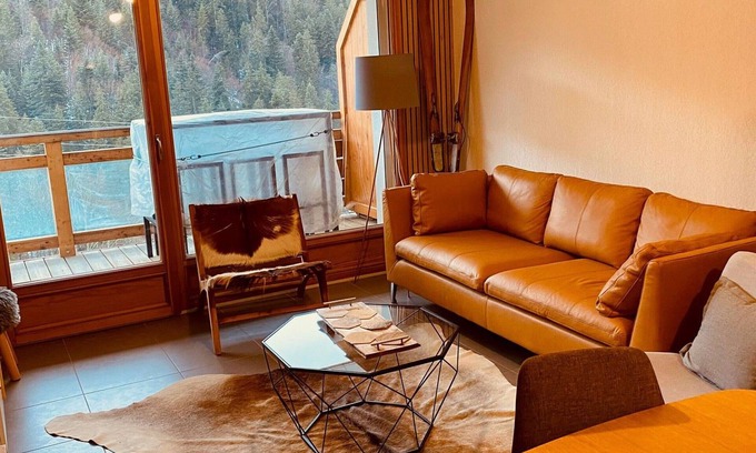 Saint-Jean-de-Sixt Apartment | Apt 5 pers, garage, balcony, WiFi, ski locker