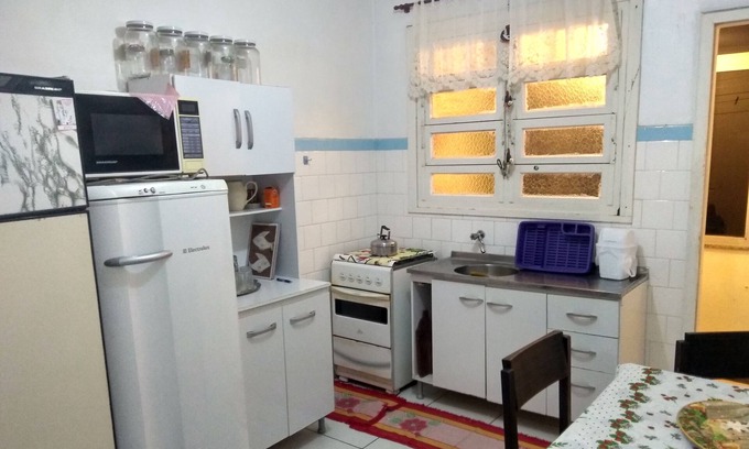 Tramandai Apartment | Apt Av da Igreja, wide in excellent location between the boardwalk and the sea