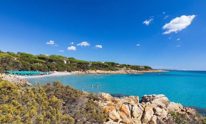 Sas Linnas Siccas Apartment | Apt. Dorata 1SA shared Swimming Pool
