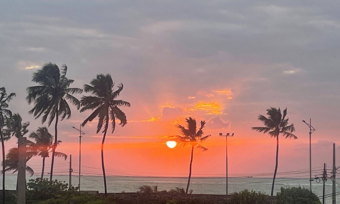 Cruz das Almas Apartment | Apt furnished oceanfront souls of the cross