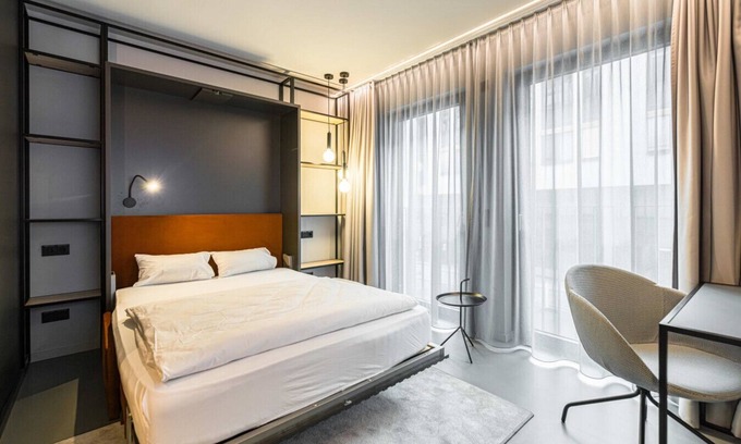 Zentrum-Nord Apartment | Arbio I Yuma Studio S with balcony Leipzig Hauptbahnhof