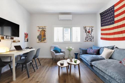 Florentin Apartment | Artistic 2BR Apt w Balcony in Florentin Center by Sea N' Rent
