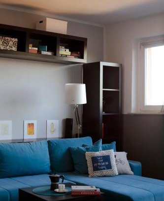 Bytom Apartment | ArtView 9 piętro, przytulny apartament z super widokiem, King Size Bed