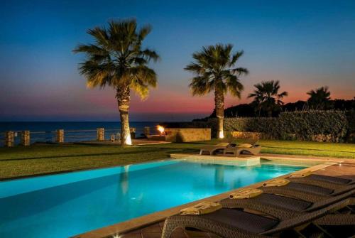 Svoronata Villa | Astounding Seafront Kefalonia Villa 3 Bedrooms Villa Alegria Private Pool & Amazing Sea Views Minies