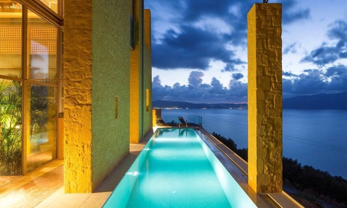 Kolymbari Villa | Athina Epavlis - Ethereal Charm of Blue Horizons