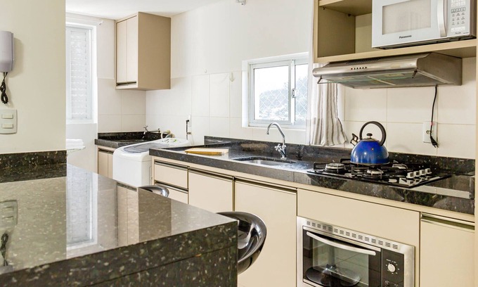 Alto Sao Bento Apartment | Atlantic View: Cond. Wooded in Itapema P1474