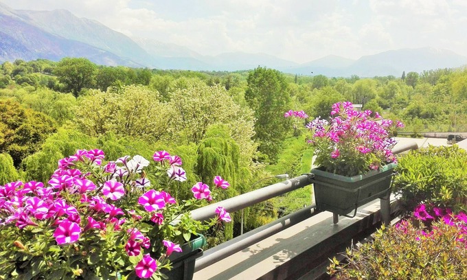 Pratola Peligna Apartment | ATTICO D'ANDREA - Beautiful penthouse with a view and a panoramic terrace