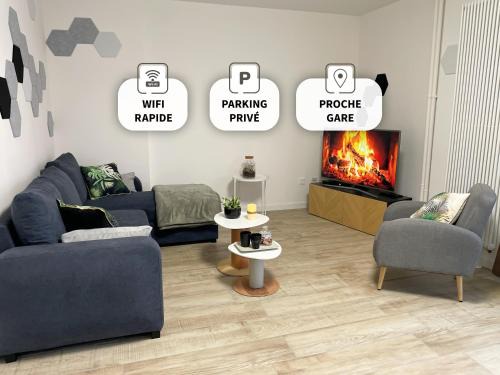 Sablon Apartment | Au cœur des Arènes - Parking privé