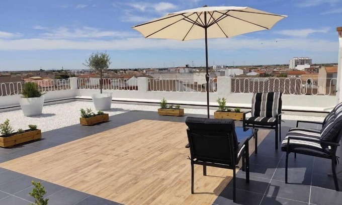 Alcazar de San Juan House | Aura is the attic with its spectacular terrace