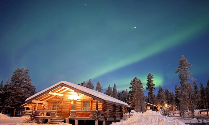 Saariselka Cottage | Authentic Arctic Log Cabin with Sauna – Nature & Comfort in Saariselkä