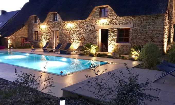 Guerande House | Authentic charming cottage with heated swimming-pool close La Baule