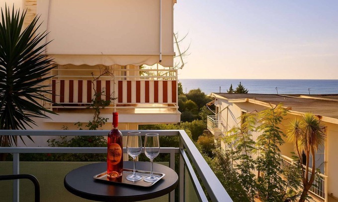 Avia Apartment | Avia Seaview Getaway - Konstantina's Hidden Haven