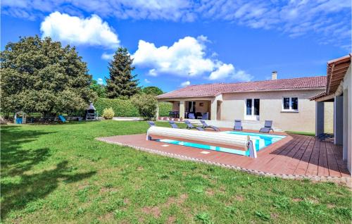 Saint-Laurent-La-Vernede House | Awesome Home In Slaurent-La-Vernede