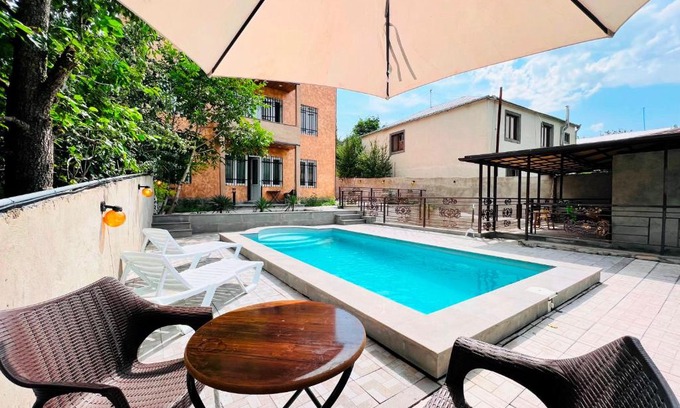 Dilijan Apartment | Awesome Large 3 Floor Villa Dilijan , 8 Bedrooms+4.5 Bathrooms+Swimming Pool, Nice Mountain View