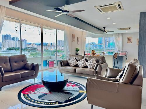 Kampung Datuk Keramat Apartment | B3A l KLCC TRX Contemporaryl 17 Pax