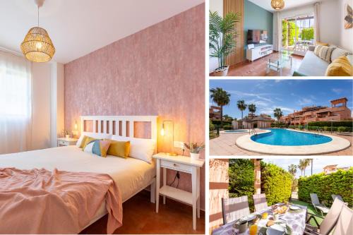 Vera Beach Apartment | Bajo con jardín privado # Largas estancias # Playa 8min # Chill out