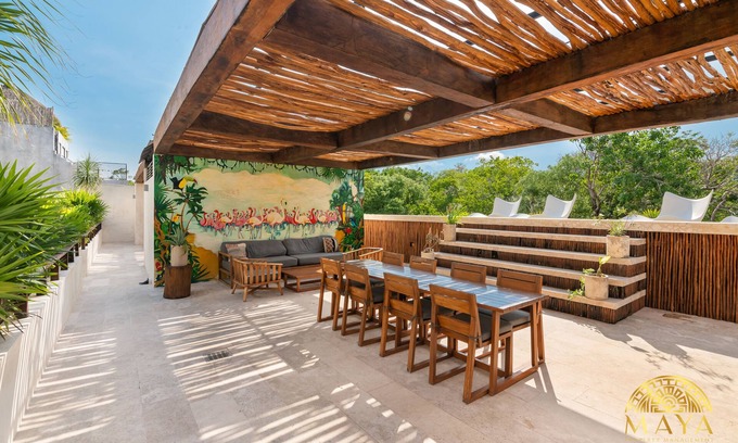 Zama Resort | BajoCielo107 Lux 2BR Condo Priv Pool in Aldea Zama