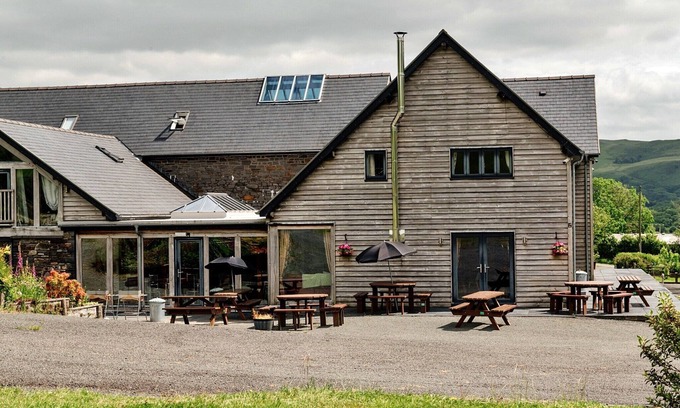 Devils Bridge Cottage | Barn in Wales with Swim Spa & Scenic Views