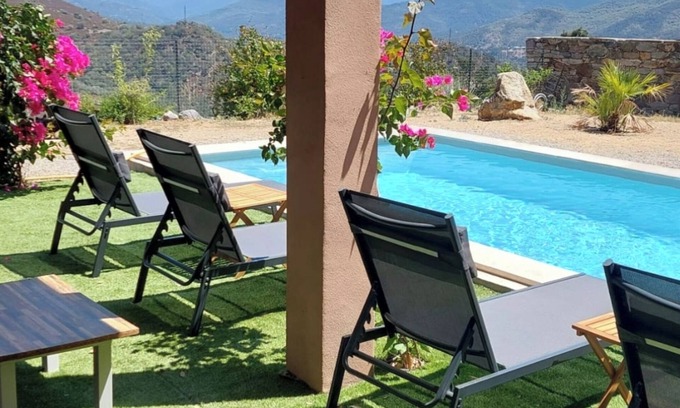 Moltifao House | Bas de Villa vue sur le Village