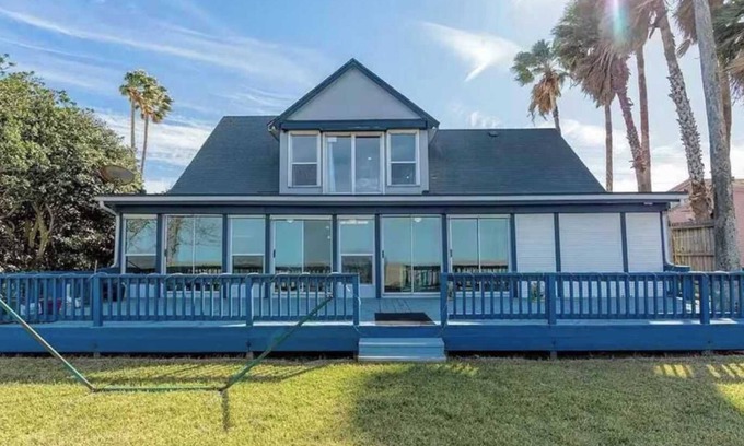 Port Isabel House | Bayside Paradise 4BR Home with Patio & Games Room